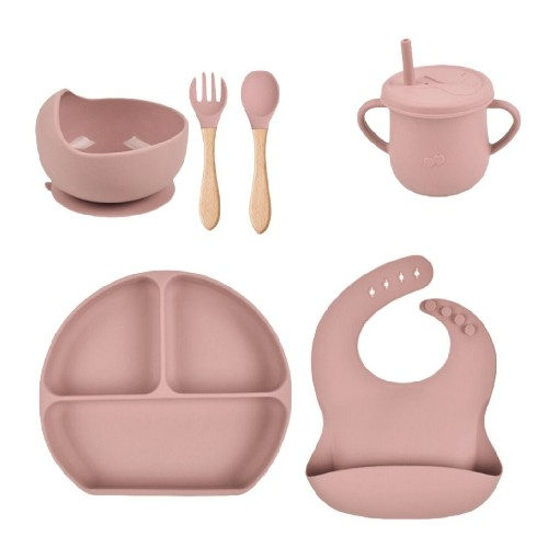 Silicone Feeding set - 6 Piece