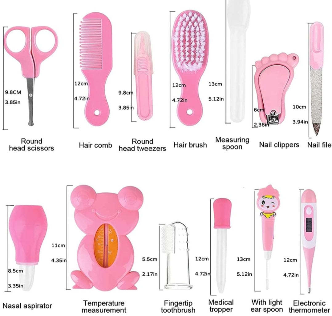 13 piece baby care kit (with carry bag)