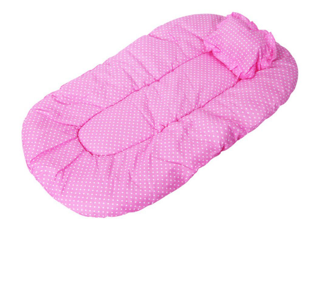 Baby Mattress Mosquito Net Bed - Pink