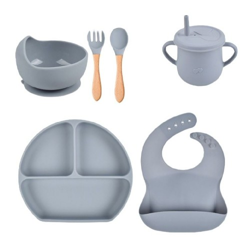 Silicone Feeding set - 6 Piece