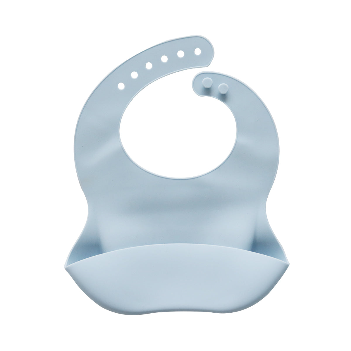 Silicone Bib with Crumb Catcher - Assorted Colours