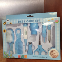 10 Piece Baby Care Kit  - Pink / Blue