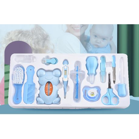 13 Piece Baby Care Kit - Blue / Pink