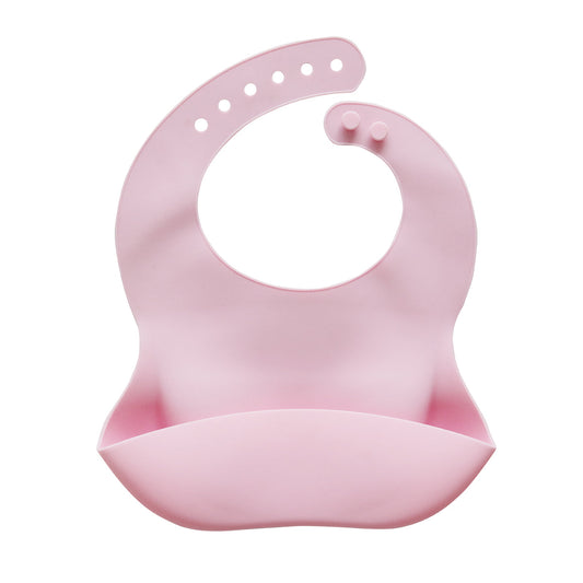 Silicone Bib with Crumb Catcher - Assorted Colours